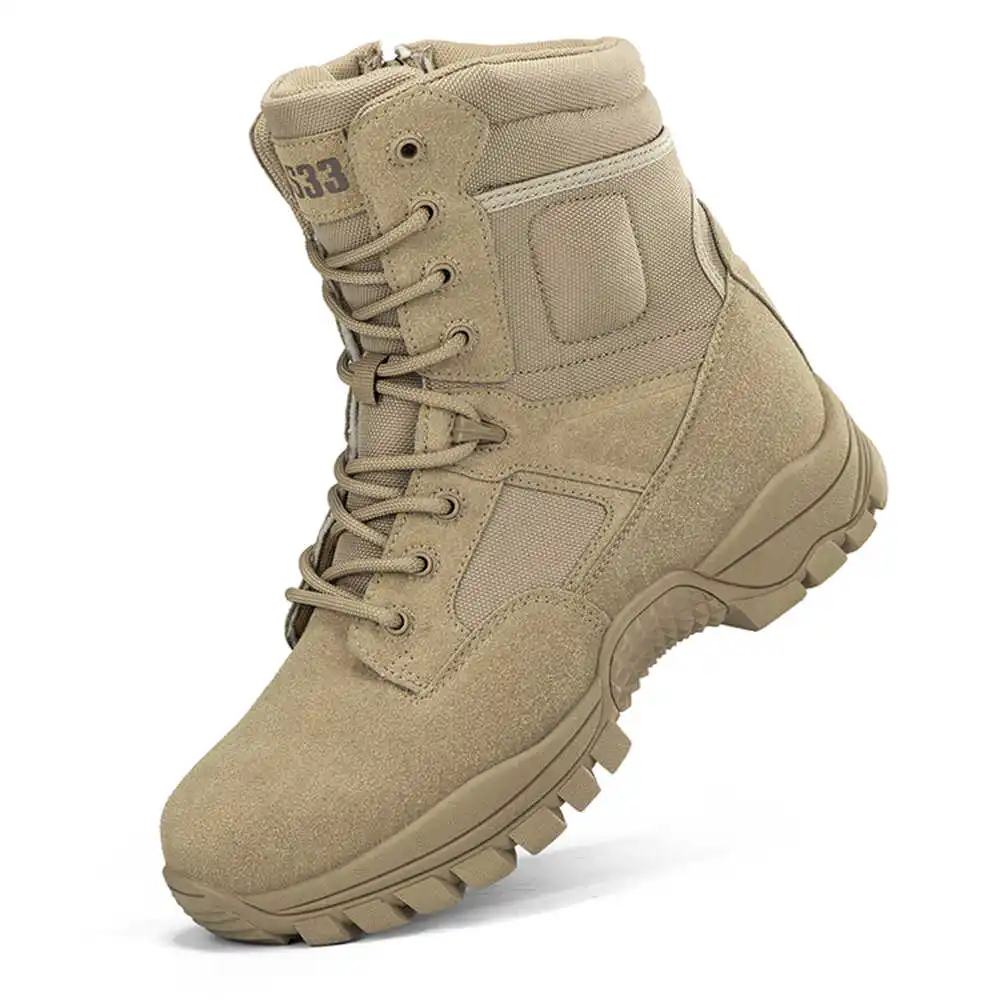 Tech Accessories Gift Ideas - Nonslip Genuine Leather Hiking Boots Designer