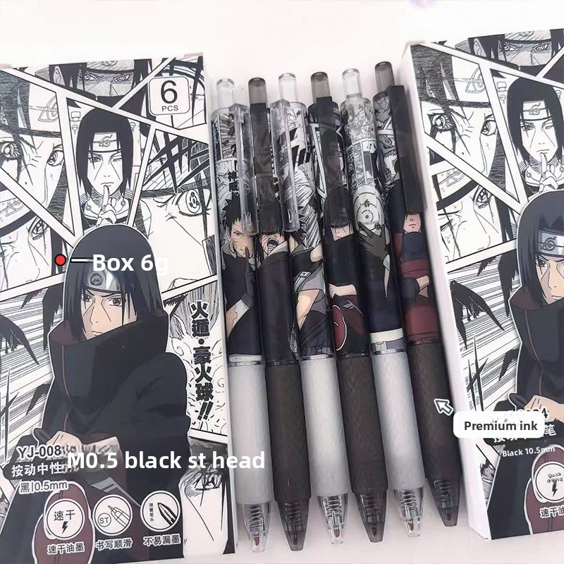 Anime Naruto Gel Pen Cute Cart - Tech Office Accessories บทวิจารณ์และราคา