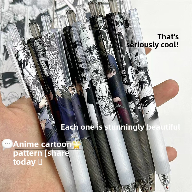 Anime Naruto Gel Pen Cute Cart - Tech Office Accessories บทวิจารณ์และราคา