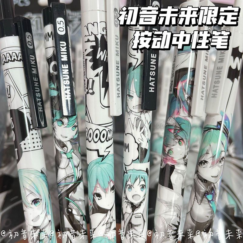6Pcs/Set Hatsune Miku Black Ge - Tech Office Accessories บทวิจารณ์และราคา