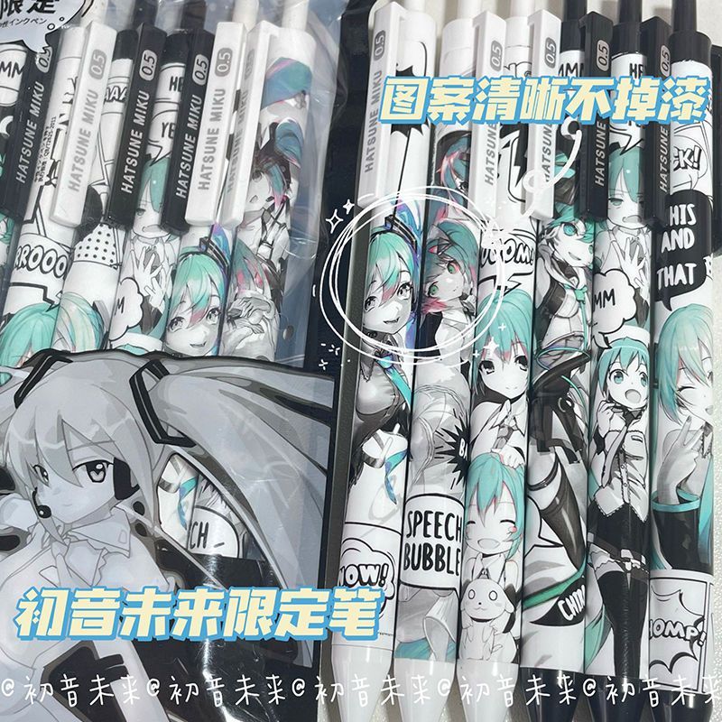 6Pcs/Set Hatsune Miku Black Ge - Tech Office Accessories บทวิจารณ์และราคา