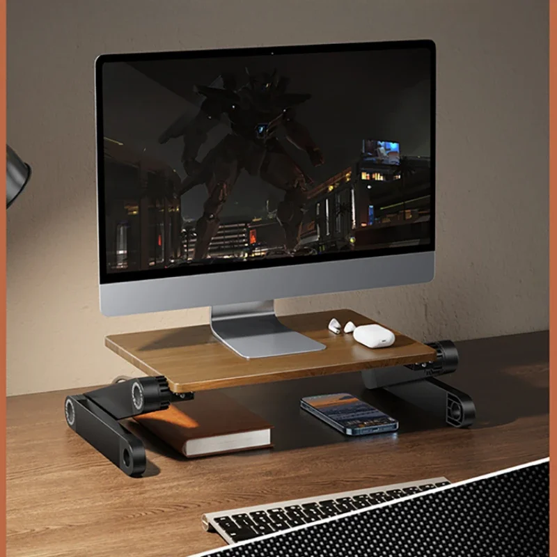 Solid Wood Laptop Height Stand - Laptop Stand Bamboo บทวิจารณ์และราคา