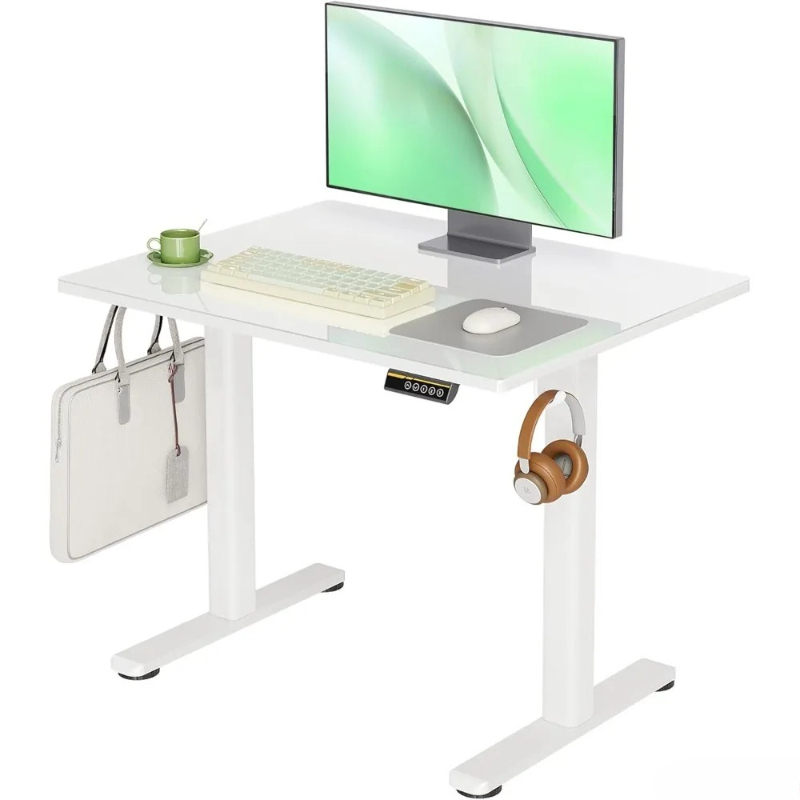 Small Glass Standing Desk, 35x - Laptop Stand Bamboo บทวิจารณ์และราคา