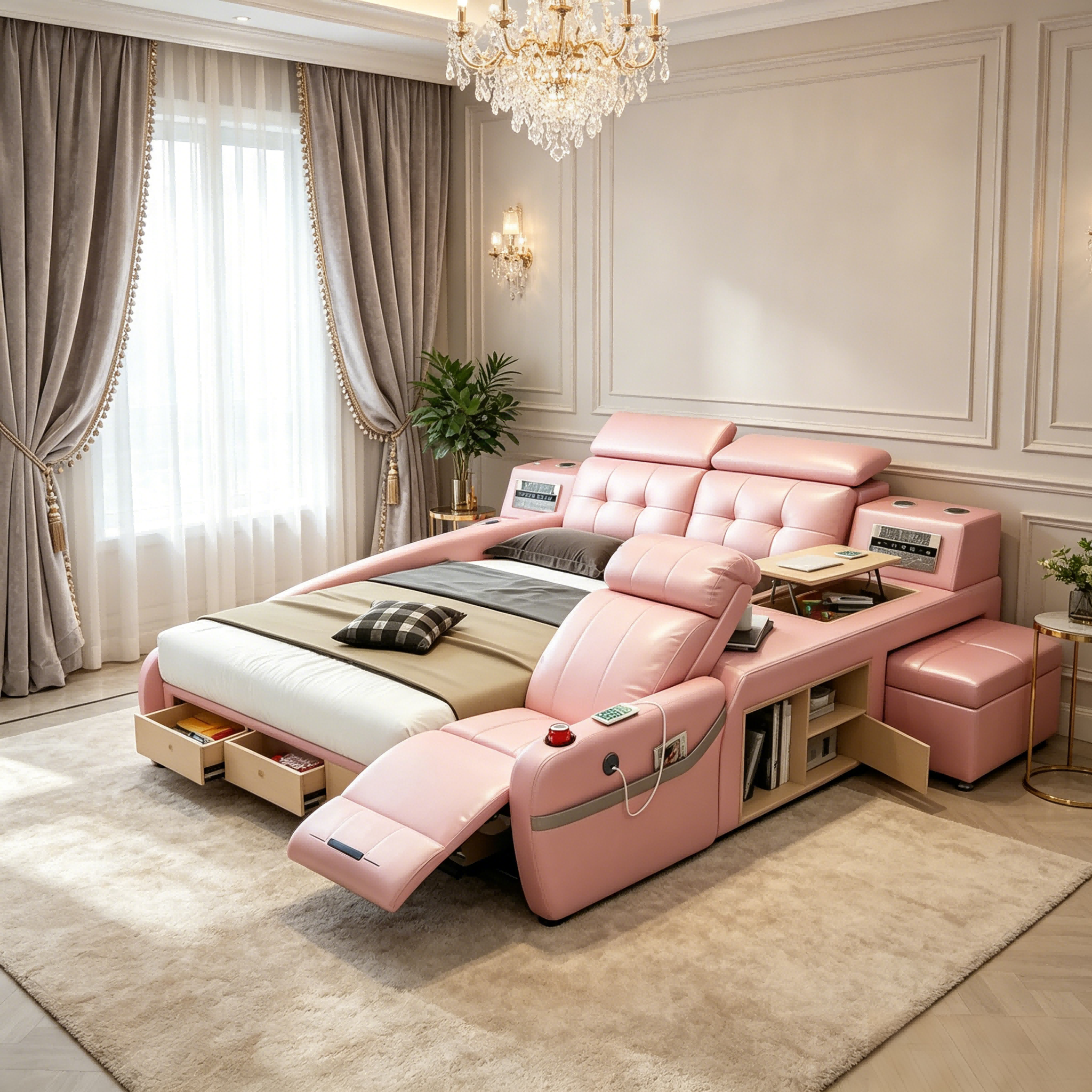 MS-Couch Electric Recliner wit - Tech Queen บทวิจารณ์และราคา