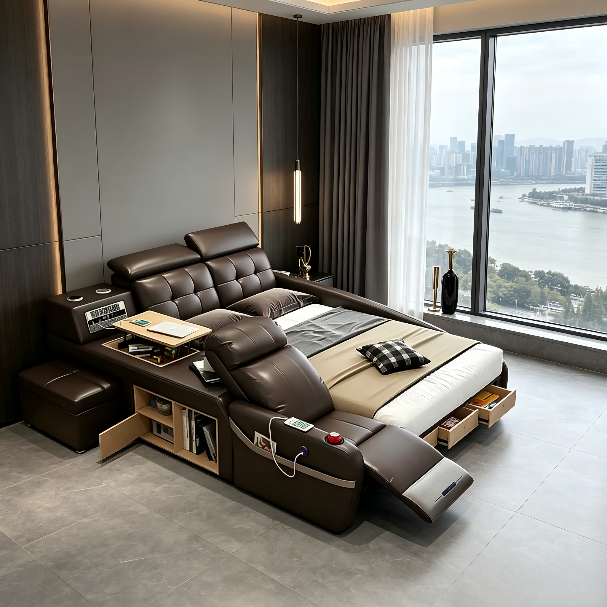 MS-Couch Electric Recliner wit - Tech Queen บทวิจารณ์และราคา
