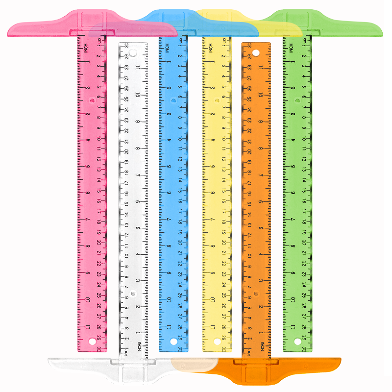 1Pc T-shaped Double Side Scale - Tech Office Accessories บทวิจารณ์และราคา