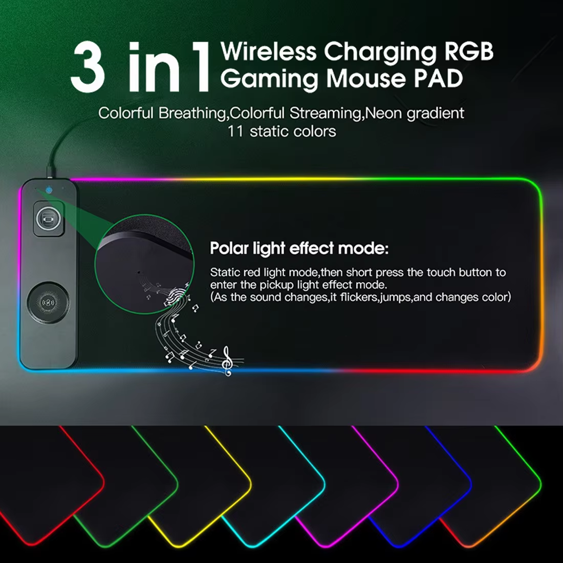 For 3-in-1 Magnetic Wireless C - Mouse Charging Pad บทวิจารณ์และราคา