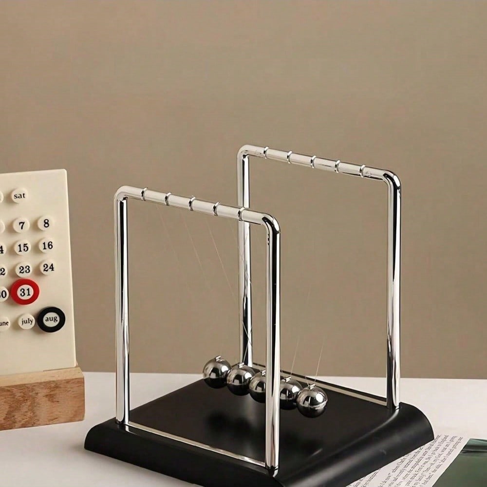 Black Metal Newton's Cradle Ba - Tech Office Accessories บทวิจารณ์และราคา