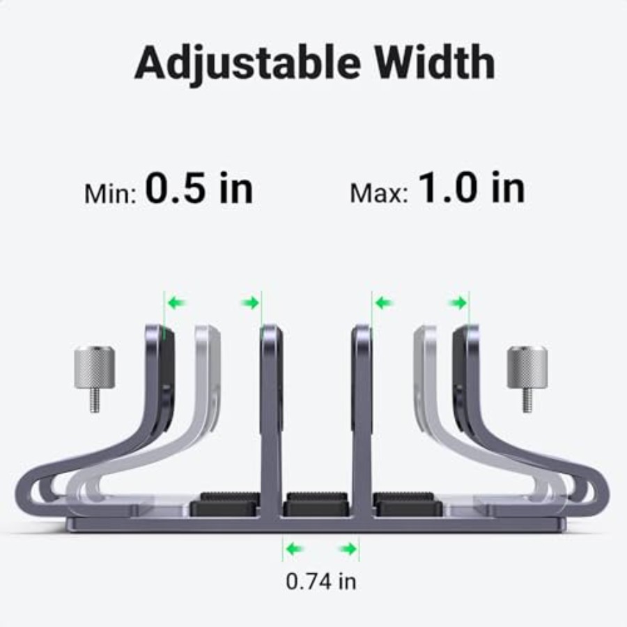 Vertical Laptop Stand Holder D - Laptop Stand Bamboo บทวิจารณ์และราคา