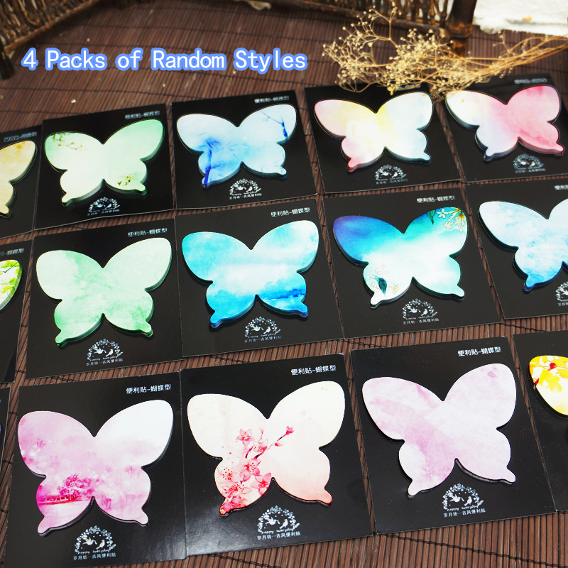 4 Packs Random Butterfly Stick - Tech Office Accessories บทวิจารณ์และราคา