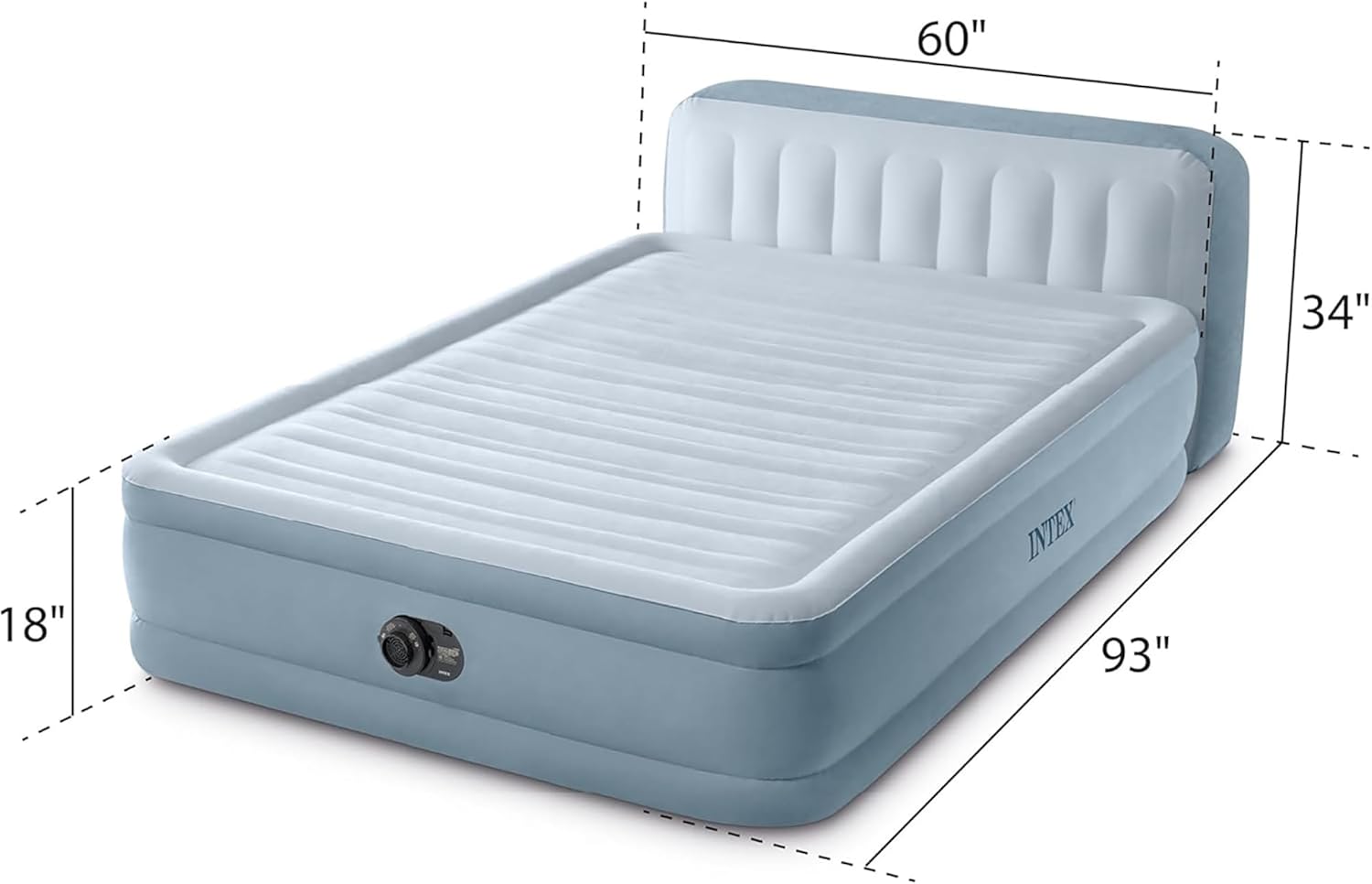 Queen Air Mattress with Built- - Tech Queen บทวิจารณ์และราคา