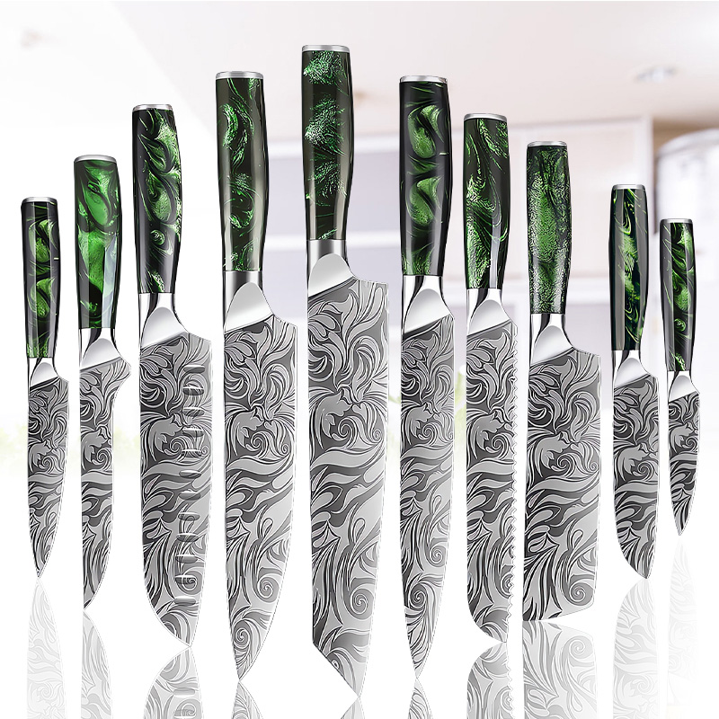 Super Sharp Damascus Pattern K - High Tech Kitchen Accessories บทวิจารณ์และราคา