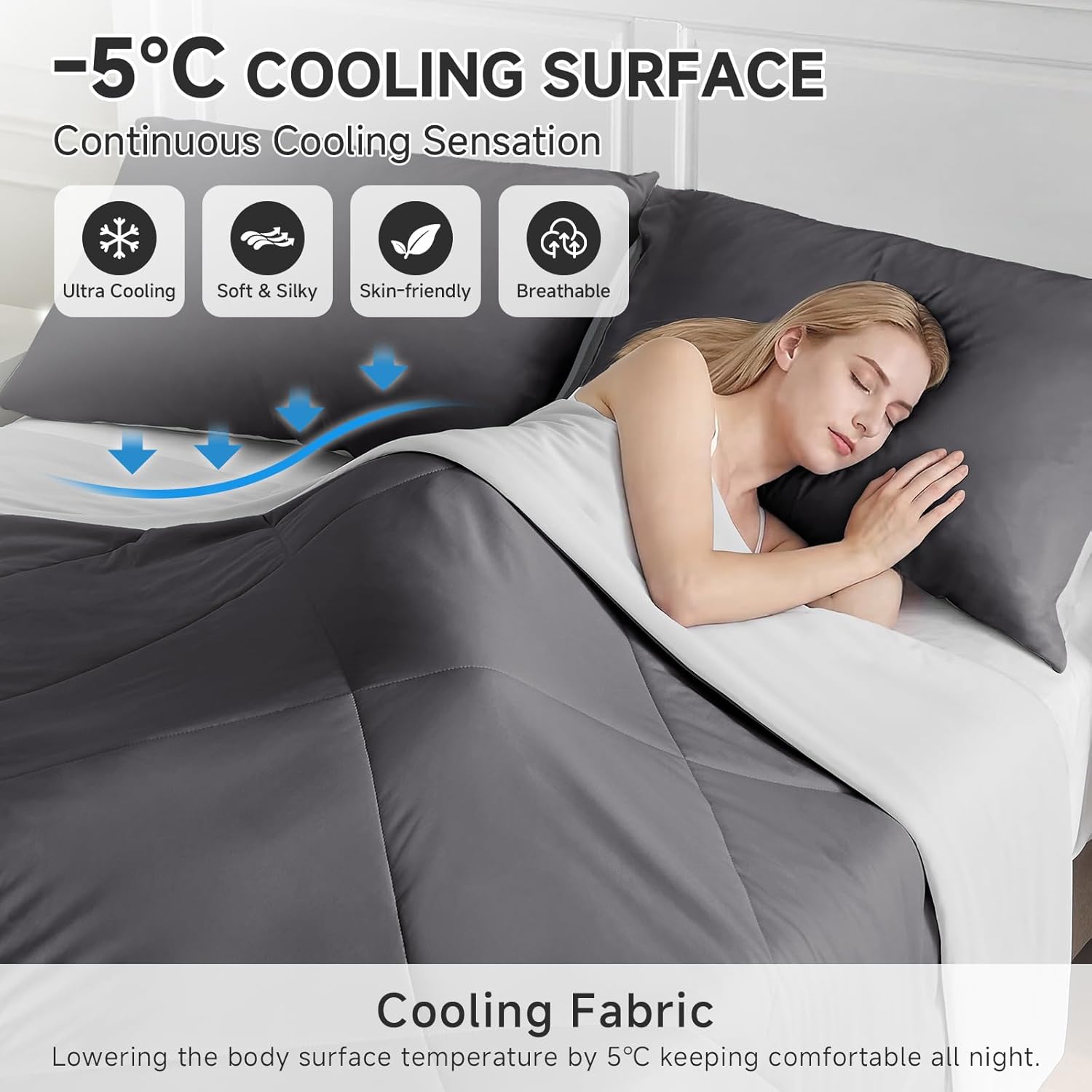 Double Sided Cooling Comforter - Tech Queen บทวิจารณ์และราคา