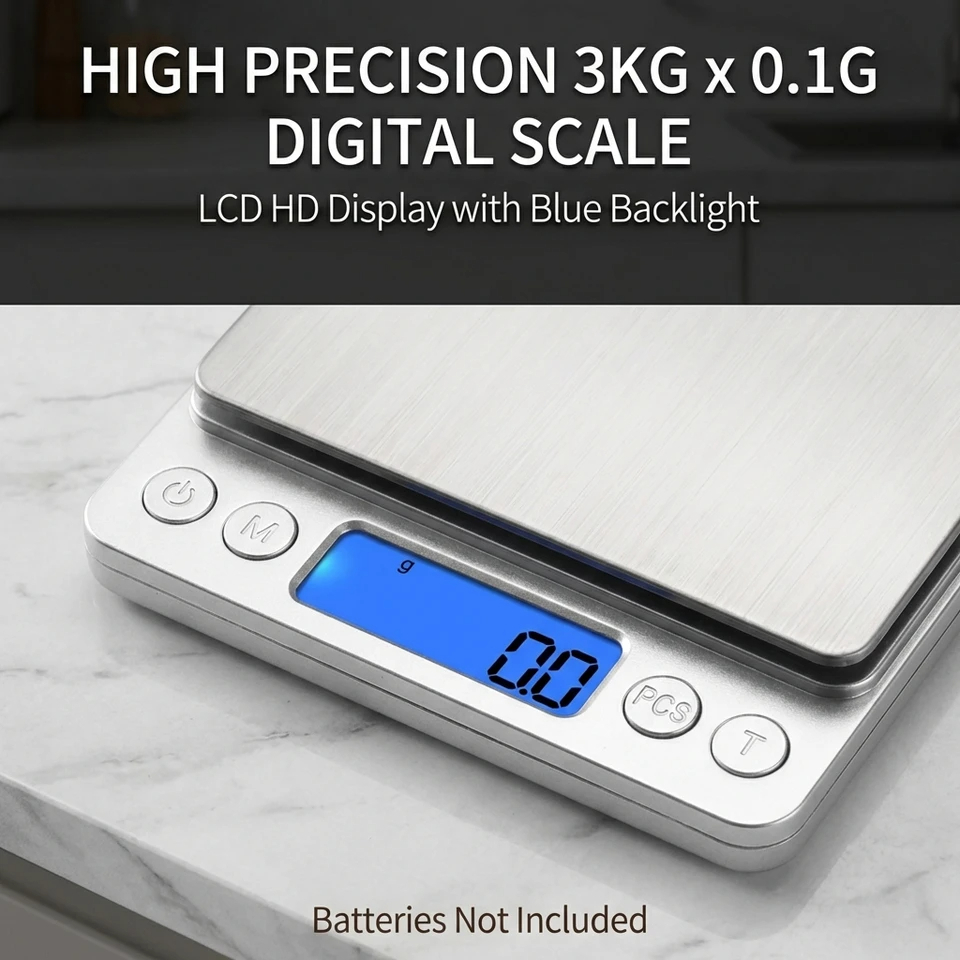 3KG High-Precision Electronic  - High Tech Kitchen Accessories บทวิจารณ์และราคา
