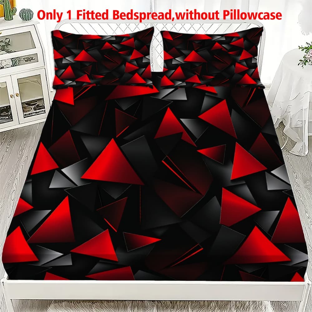 1pc Red Triangle Tech-Inspired - Tech Queen บทวิจารณ์และราคา