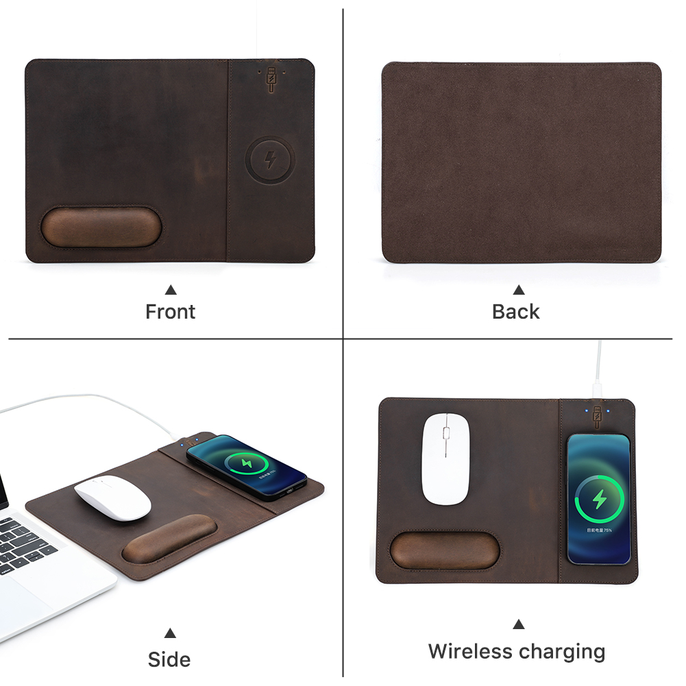 Mouse Pad with 15W Phone Wirel - Mouse Charging Pad บทวิจารณ์และราคา