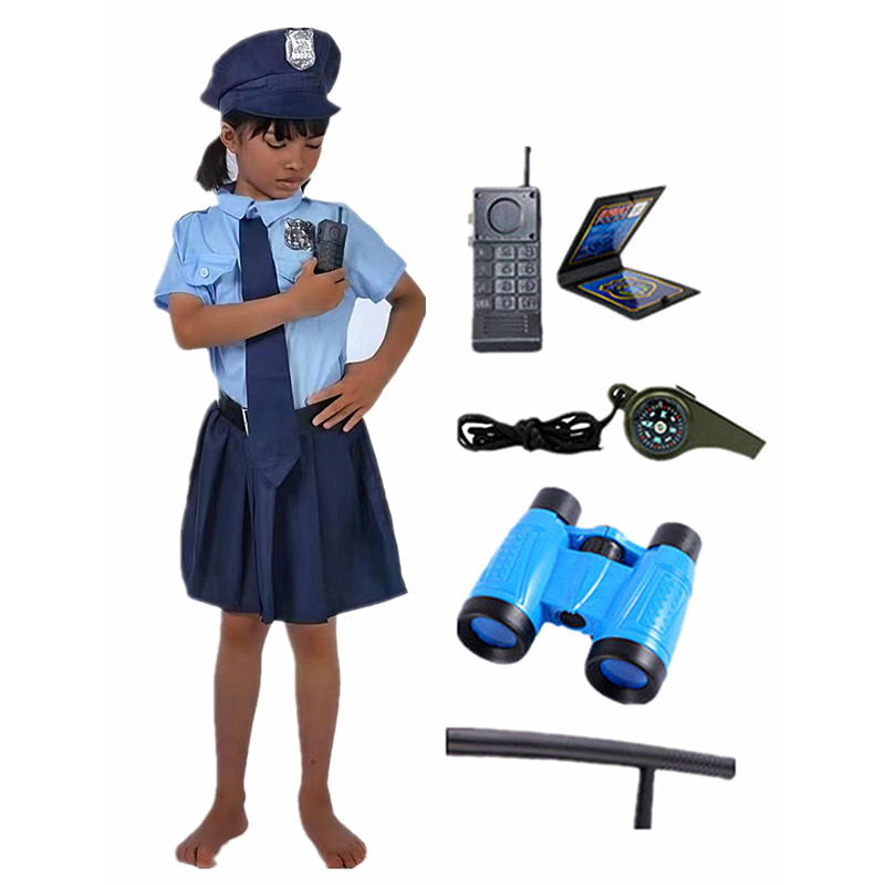 Girls Police Officer Work Unif - Tech Office Accessories บทวิจารณ์และราคา
