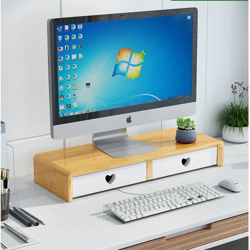 Natural Bamboo Desk Stand Nord - Laptop Stand Bamboo บทวิจารณ์และราคา