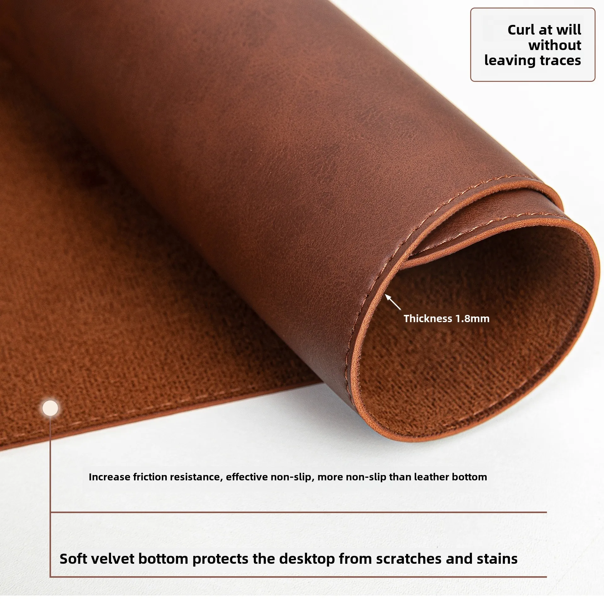 Desk Pad Waterproof PU Mouse P - Mouse Charging Pad บทวิจารณ์และราคา