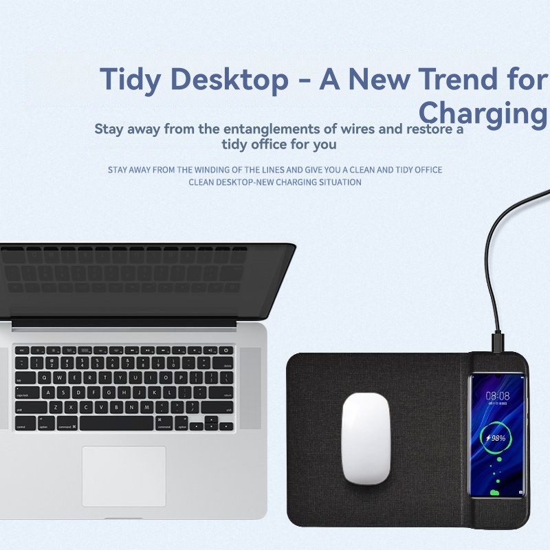 A003 Portable Wireless Chargin - Mouse Charging Pad บทวิจารณ์และราคา
