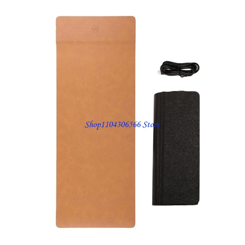 02DD Ergonomic PU Leather Char - Mouse Charging Pad บทวิจารณ์และราคา