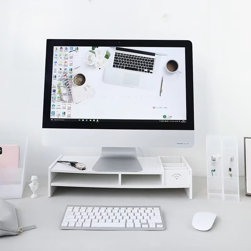 &cSpace Saving 2 Tier Bamboo L - Laptop Stand Bamboo บทวิจารณ์และราคา