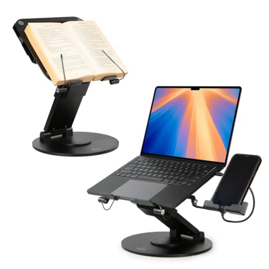 3-in-1 Adjustable Laptop Stand - Laptop Stand Bamboo บทวิจารณ์และราคา